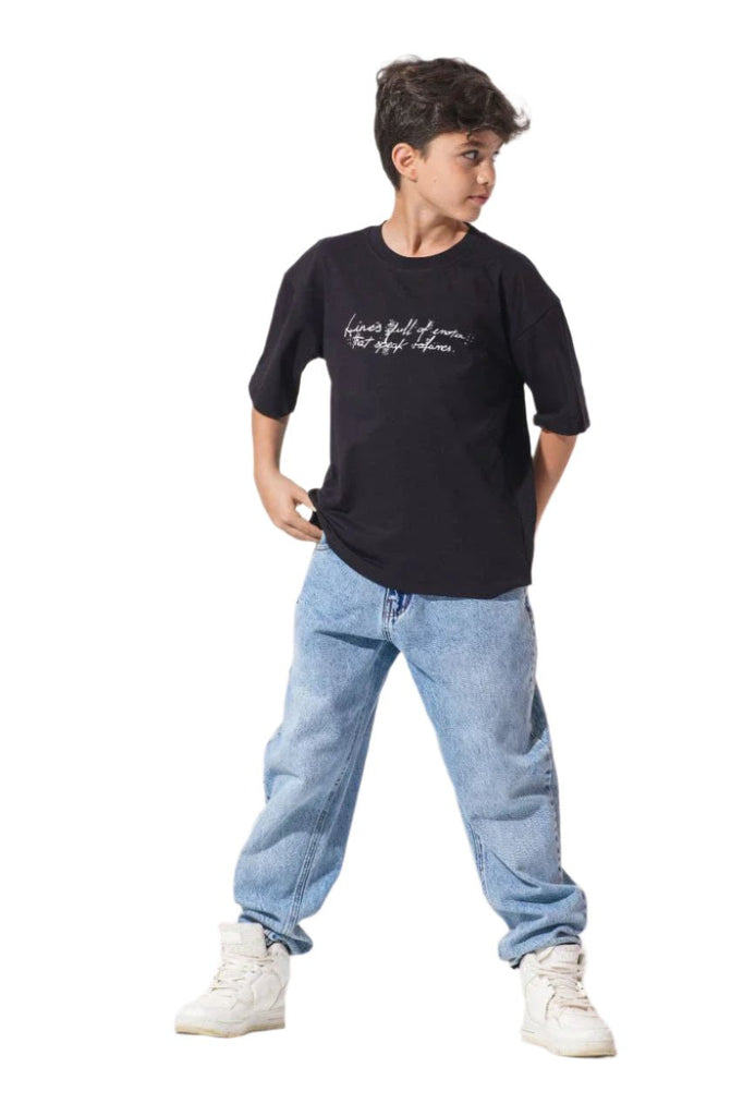 Volume Statement Tee T-shirt - Bubbles Kids WearAll