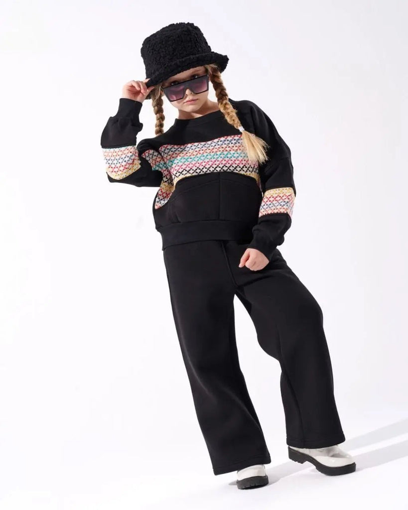 Winter Pattern Sweatshirt - Bubbles Kids WearFashion / Kids / Winter Collection