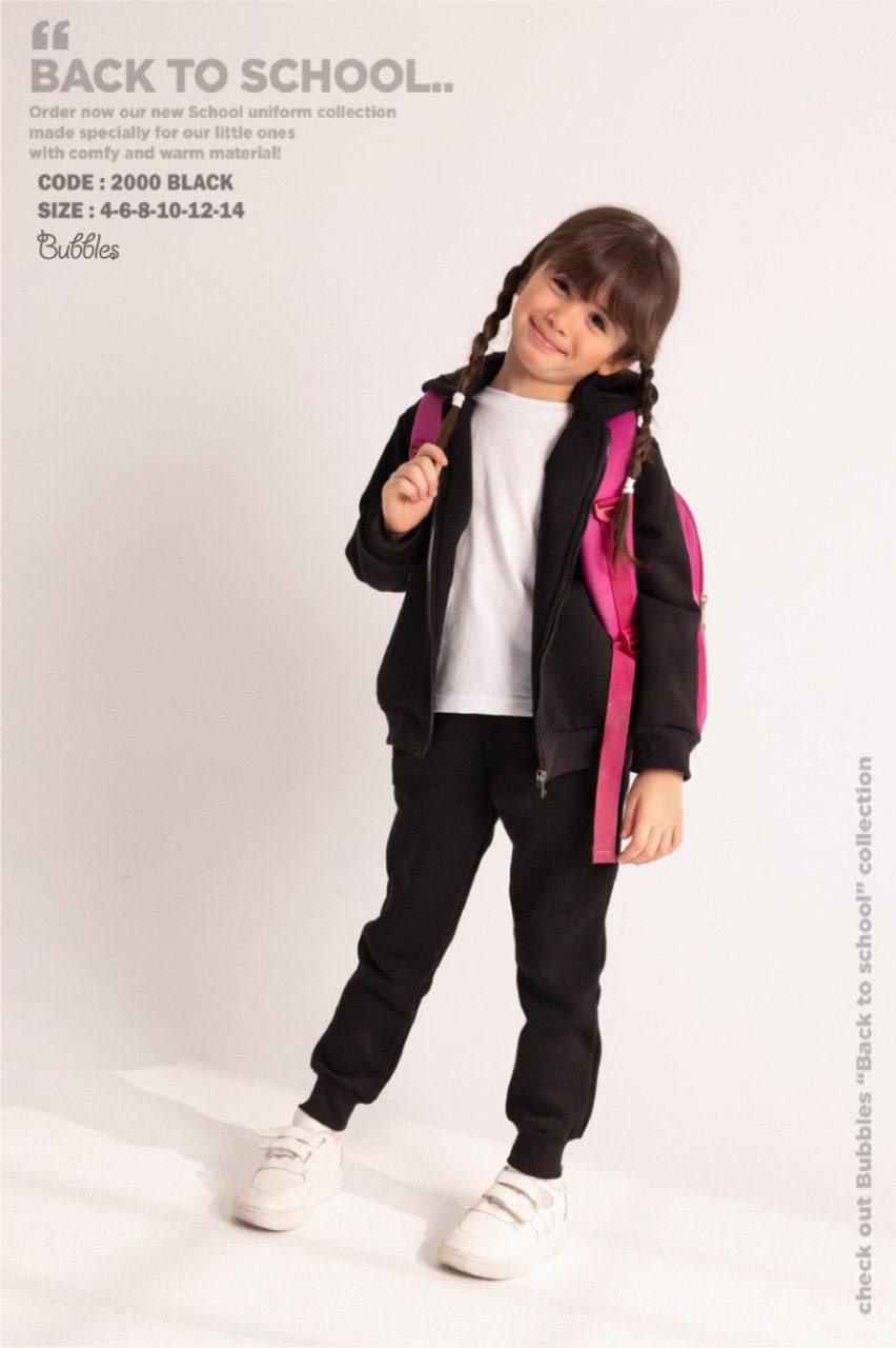 Zip sweatshirt - Bubbles Kids WearSchool Tools